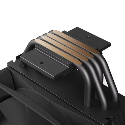 NZXT T120 RGB Air Cooler - Black - مبرد هوائي - PC BUILDER QATAR - Best PC Gaming Store in Qatar 