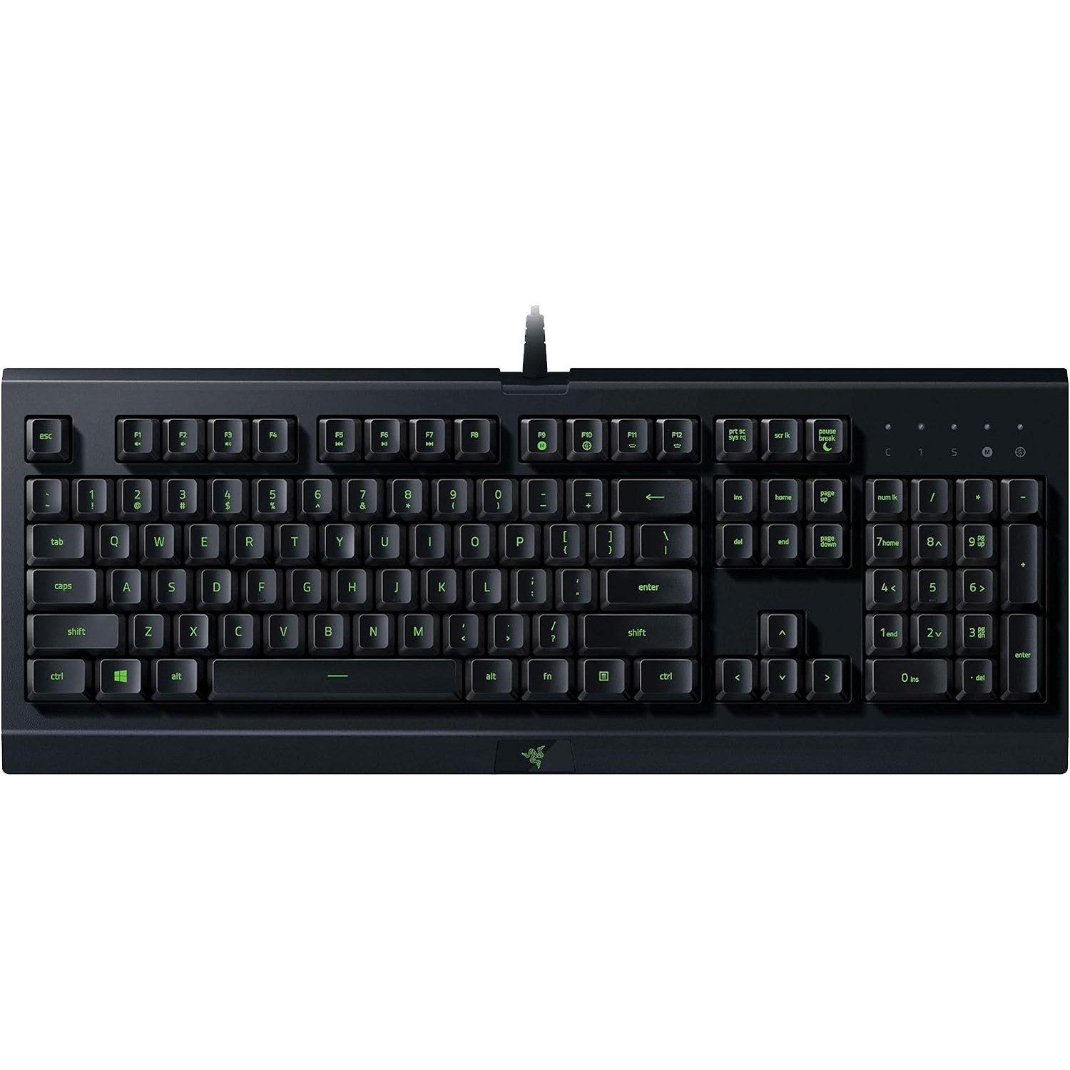 Razer Cynosa Lite Essential Gaming Keyboard RGB, Customizable, Spill-Resistant, Quiet and Cushioned Black -قيمنق كيبورد Razer Cynosa Lite Essential Gaming Keyboard RGB, Customizable, Spill-Resistant, Quiet and Cushioned Black -قيمنق كيبورد