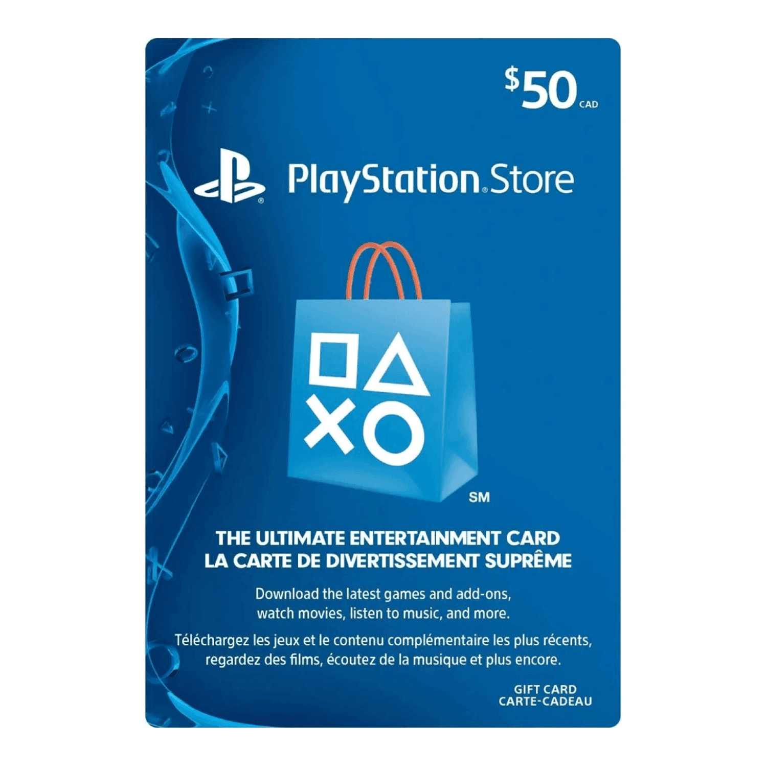 PlayStation CA CAD50 - بطاقة شحن PlayStation CA CAD50 - بطاقة شحن