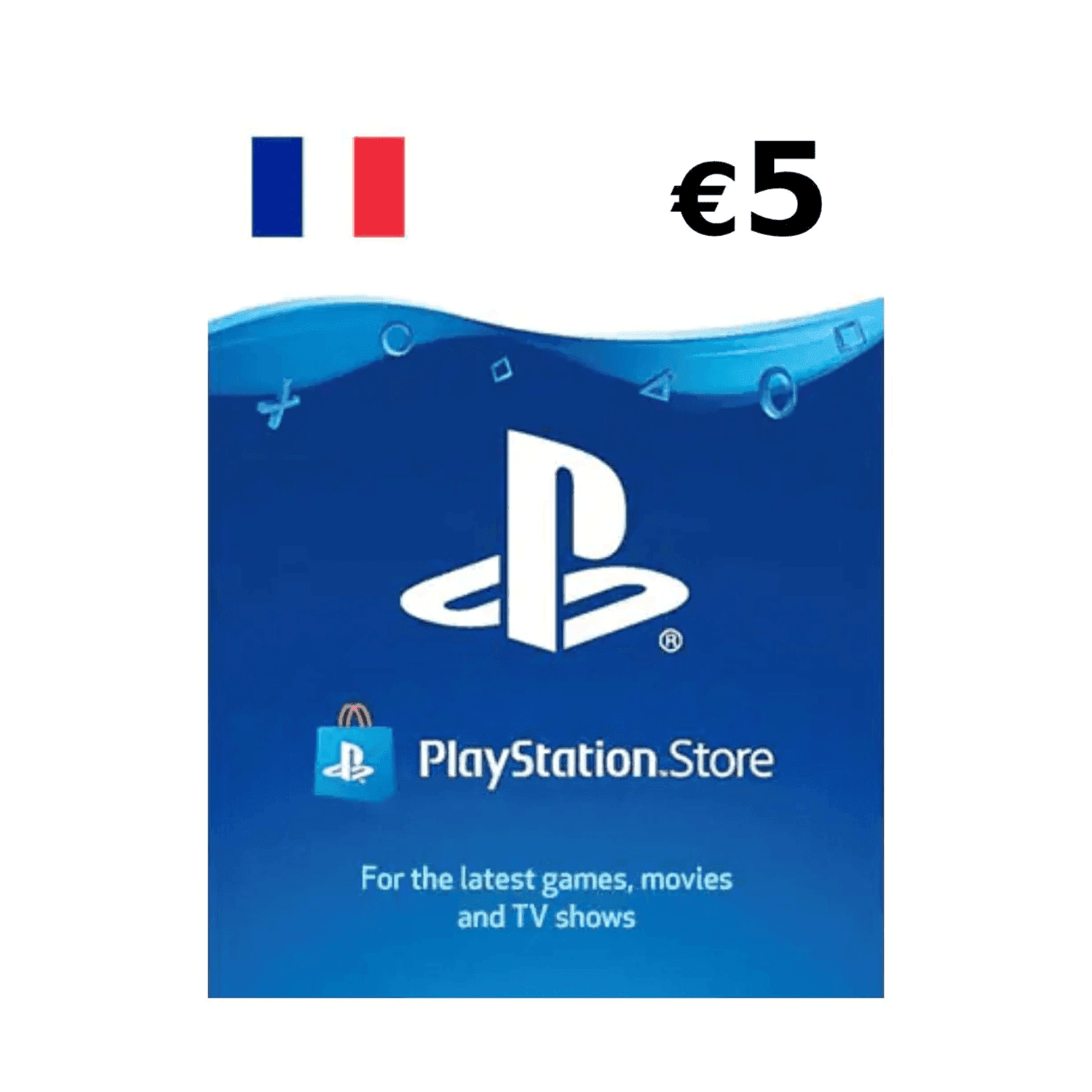 PlayStation France EU5 - بطاقة شحن PlayStation France EU5 - بطاقة شحن