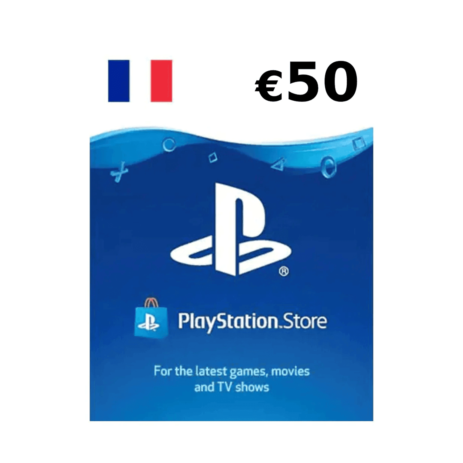 PlayStation France EU50 - بطاقة شحن PlayStation France EU50 - بطاقة شحن