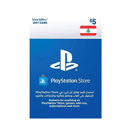 PlayStation Lebanon $5 - بطاقة شحن
