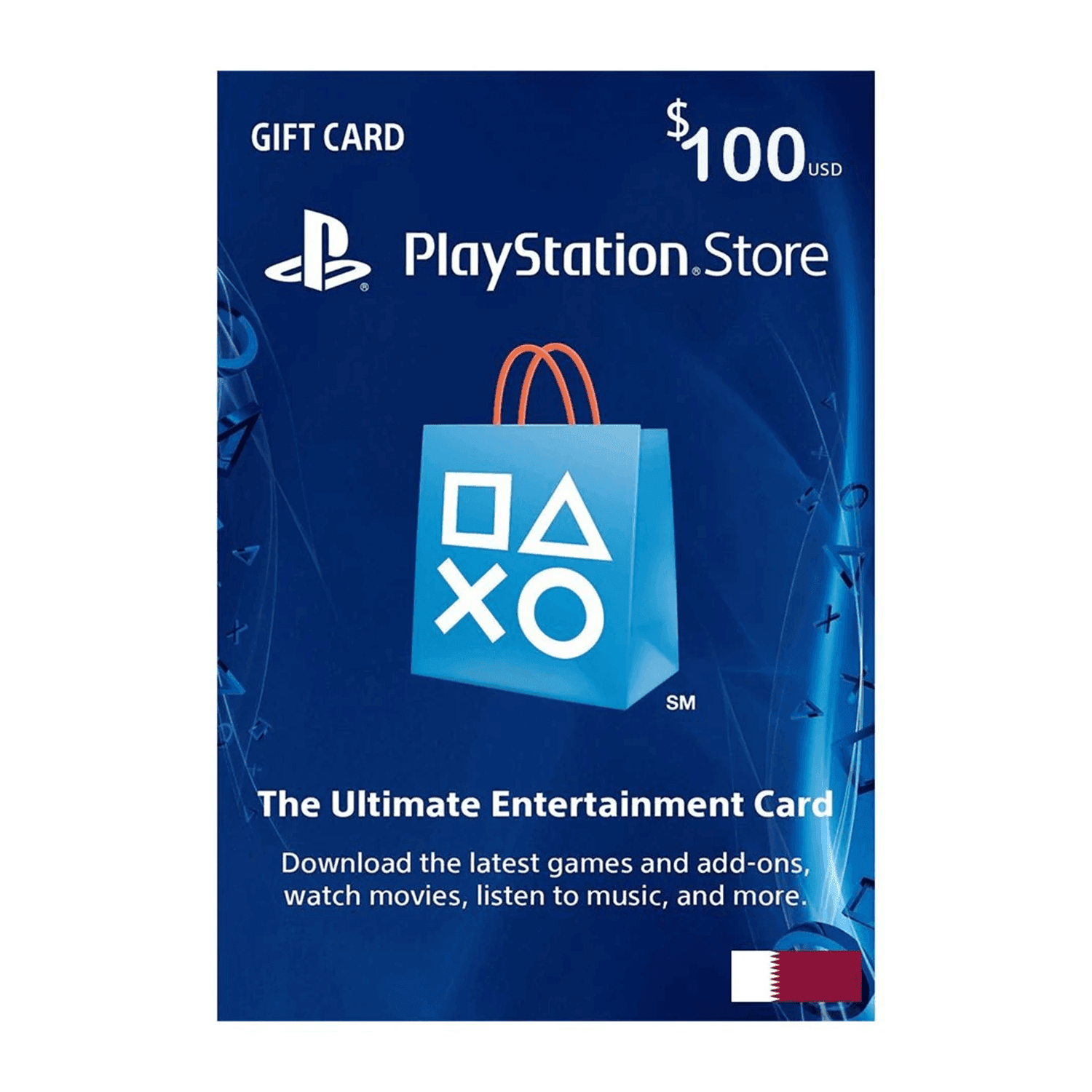 PlayStation Qatar $100 - بطاقة شحن PlayStation Qatar $100 - بطاقة شحن