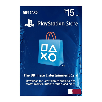 PlayStation Qatar $15 - بطاقة هدية