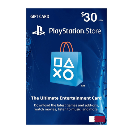 PlayStation Qatar $30 - بطاقة هدية