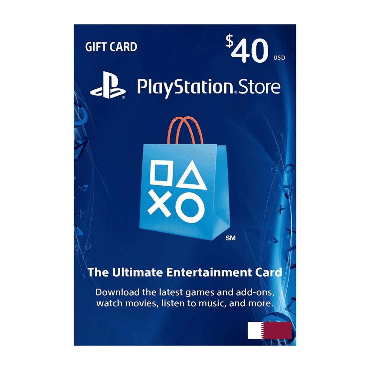 PlayStation Qatar $40 - بطاقة شحن PlayStation Qatar $40 - بطاقة شحن