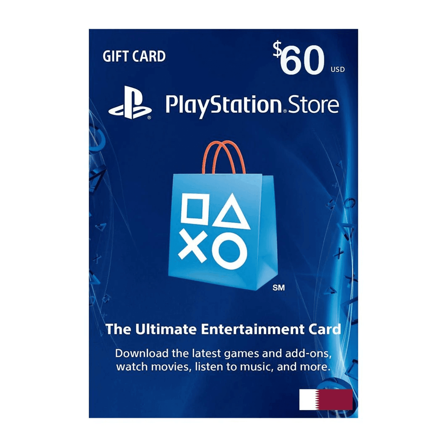 PlayStation Qatar $60 - بطاقة شحن PlayStation Qatar $60 - بطاقة شحن