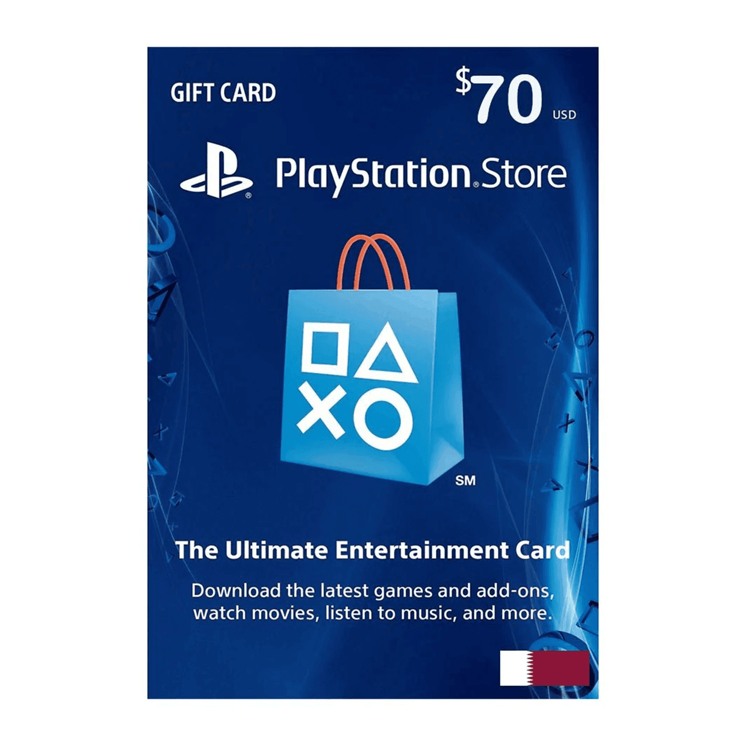 PlayStation Qatar $70 - بطاقة شحن PlayStation Qatar $70 - بطاقة شحن