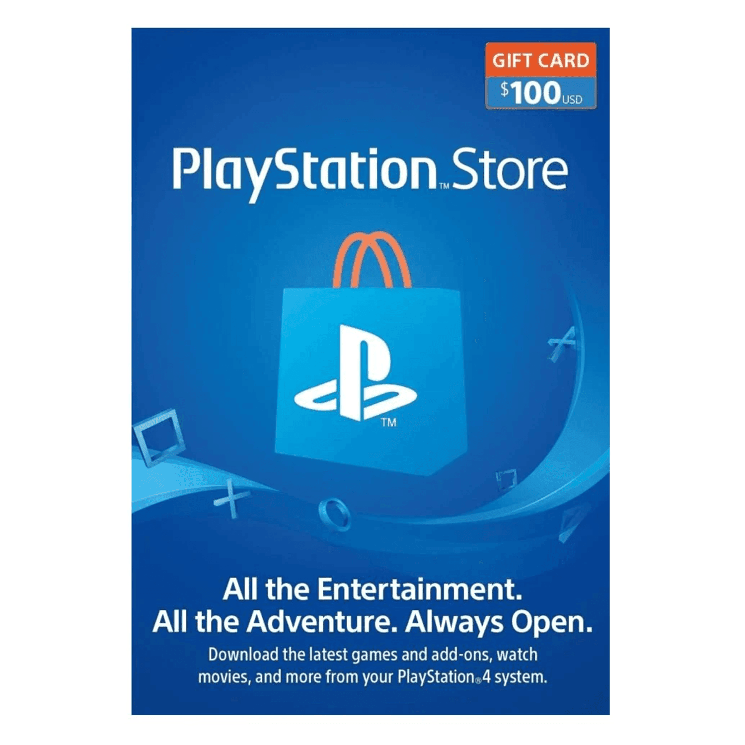 Playstation USA $100 - بطاقة شحن Playstation USA $100 - بطاقة شحن
