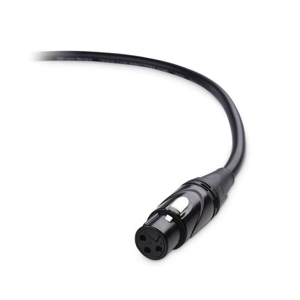 2-Pack Premium XLR to XLR Cables, XLR Male to Female Cord - 2m - Black - كيبل