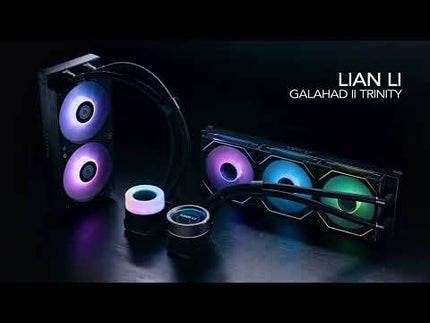 Lian Li Galahad II Trinity Series 360mm RGB Liquid CPU with SL-Infinity Fan - White 