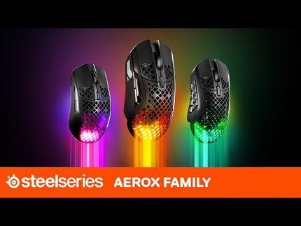 Steelseries Aerox 5 Wireless Ultra Lightweight Super-Fast Mouse - موس ألعاب إحترافي