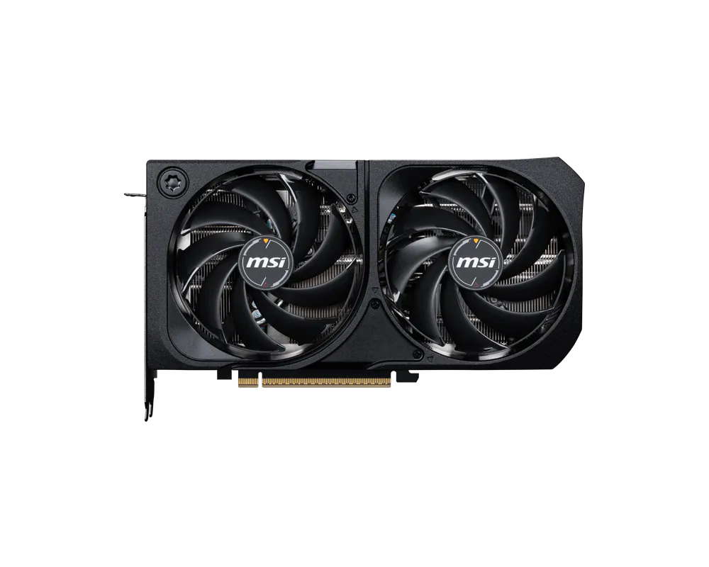 MSI GeForce RTX 5070 12GB SHADOW 2X OC GDDR7 ,2542 MHz Boost Clock, 6144 CUDA Cores - كرت شاشة