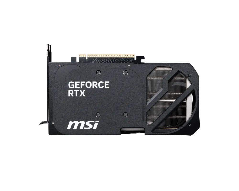 MSI GeForce RTX 5070 12GB SHADOW 2X OC GDDR7 ,2542 MHz Boost Clock, 6144 CUDA Cores - كرت شاشة
