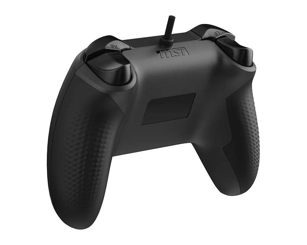 MSI FORCE GC200 Wired Gaming Controller – Black - يد تحكم سوداء
