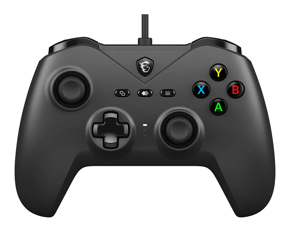 MSI FORCE GC200 Wired Gaming Controller – Black - يد تحكم سوداء