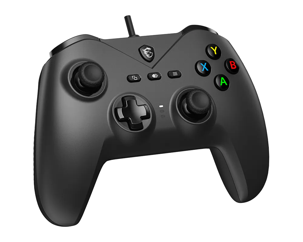 MSI FORCE GC200 Wired Gaming Controller – Black - يد تحكم سوداء