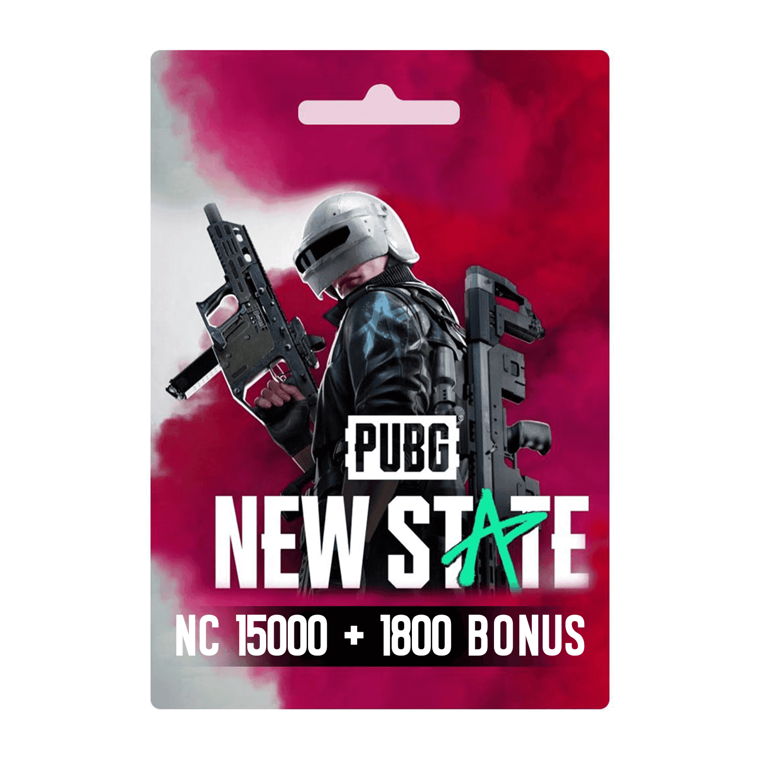 PUBG New State 15000 NC + 1800 Bonus - بطاقة شحن PUBG New State 15000 NC + 1800 Bonus - بطاقة شحن