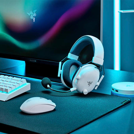 Razer BlackShark V2 Pro Wireless Gaming Headset - White Edition - سماعة - PC BUILDER QATAR - Best PC Gaming Store in Qatar 