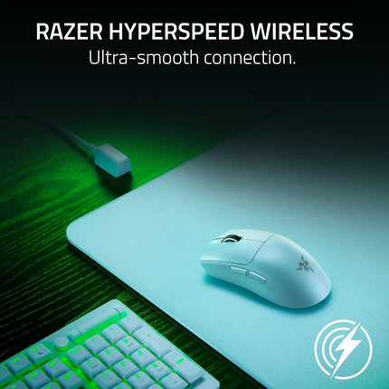 Razer Viper V3 PRO Ultra-lightweight Hyperspeed Symmetrical Esports Gaming Mouse - White - ماوس - PC BUILDER QATAR - Best PC Gaming Store in Qatar 