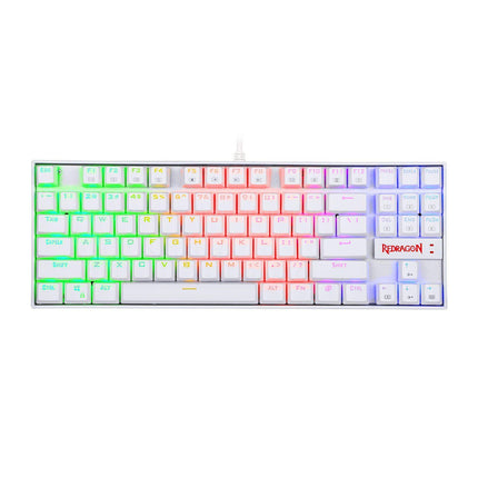Redragon K552 Mechanical Gaming Keyboard RGB LED Backlit Wired with Anti-Dust Proof Switches - لوحة مفاتيح - PC BUILDER QATAR - Best PC Gaming Store in Qatar 