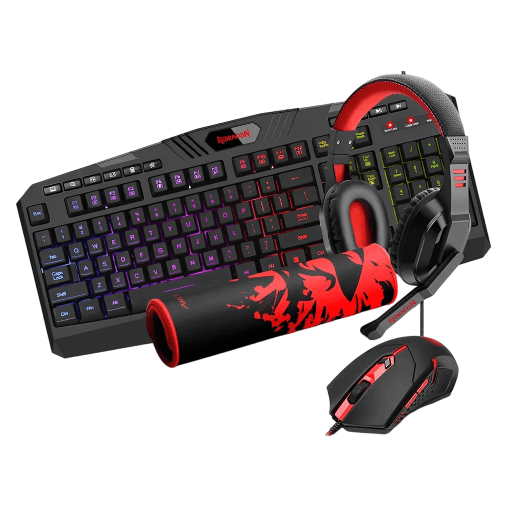 REDRAGON S101 IN COMBO GAMING KEYBOARD ,GAMIMG