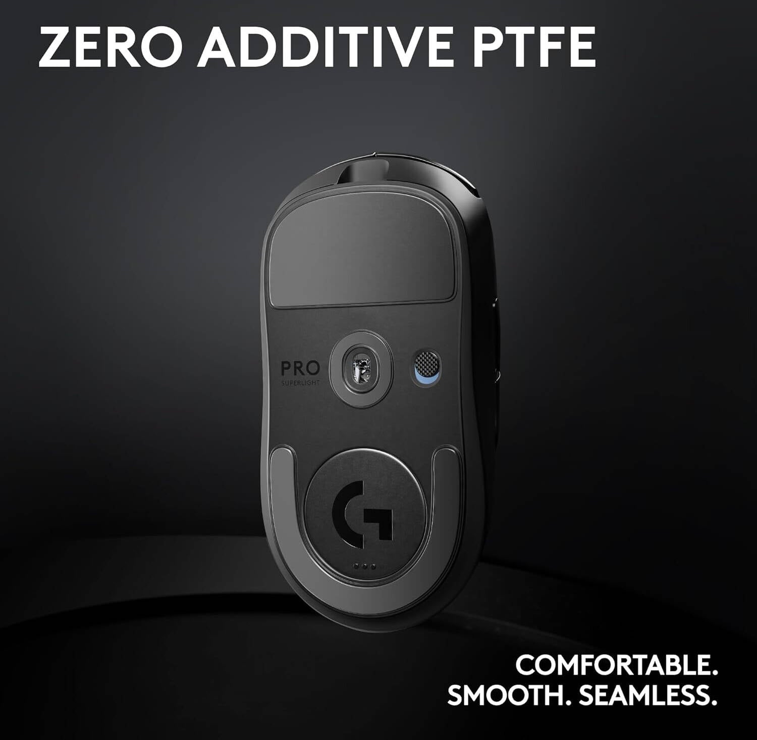 Logitech G PRO X SUPERLIGHT 2 SE Wireless Gaming Mouse, 44000 DPI, 888 IPS Speed, 88 G Max Acceleration, LIGHTFORCE Button Technology, 5 Buttons, HERO 2 Sensor, Black - موس قيمنق لاسلكي