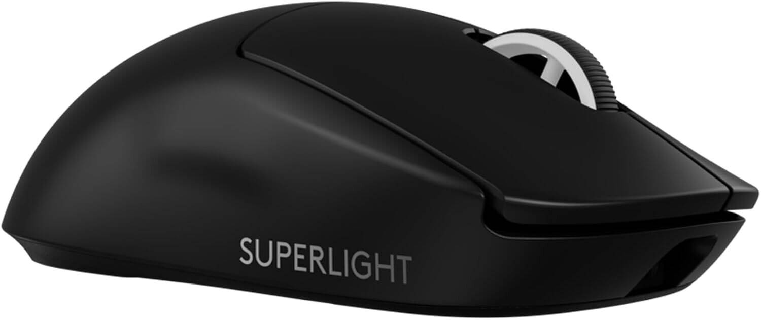 Logitech G PRO X SUPERLIGHT 2 SE Wireless Gaming Mouse, 44000 DPI, 888 IPS Speed, 88 G Max Acceleration, LIGHTFORCE Button Technology, 5 Buttons, HERO 2 Sensor, Black - موس قيمنق لاسلكي