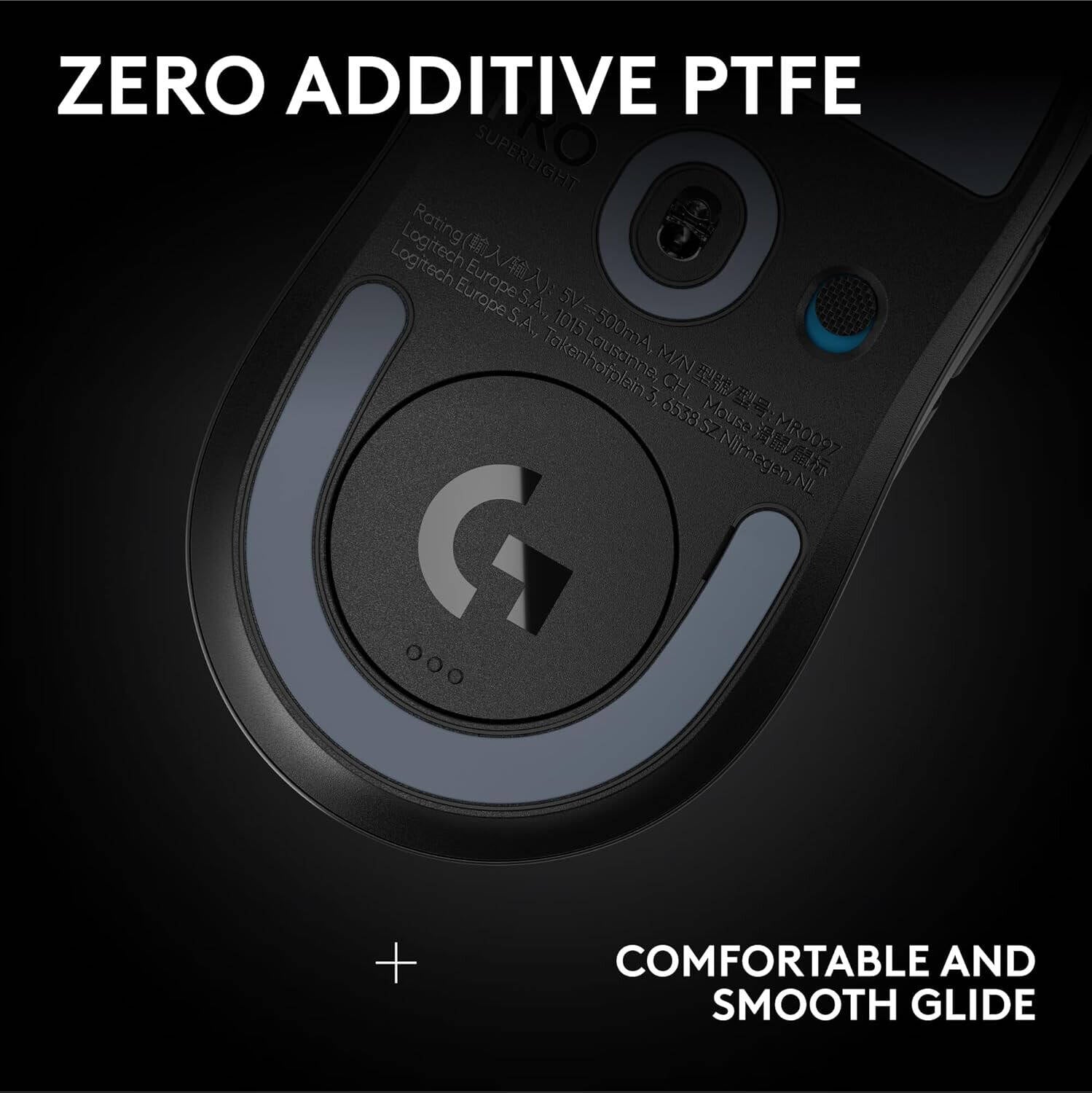 Logitech G PRO X SUPERLIGHT 2 SE Wireless Gaming Mouse, 44000 DPI, 888 IPS Speed, 88 G Max Acceleration, LIGHTFORCE Button Technology, 5 Buttons, HERO 2 Sensor, Black - موس قيمنق لاسلكي