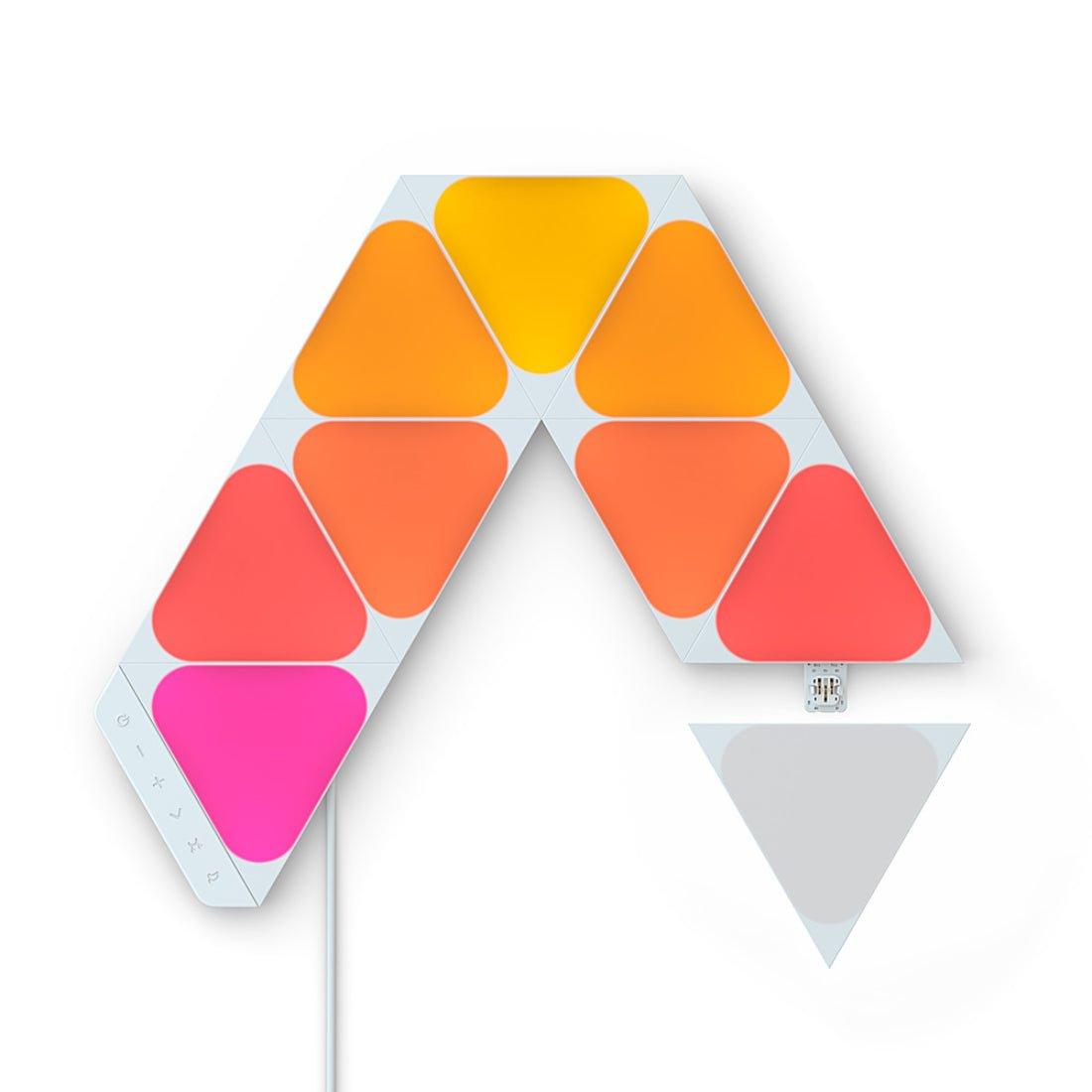 Nanoleaf Shapes Triangles Starter Kit 9 Panels - أضواء نانو ليف Nanoleaf Shapes Triangles Starter Kit 9 Panels - أضواء نانو ليف