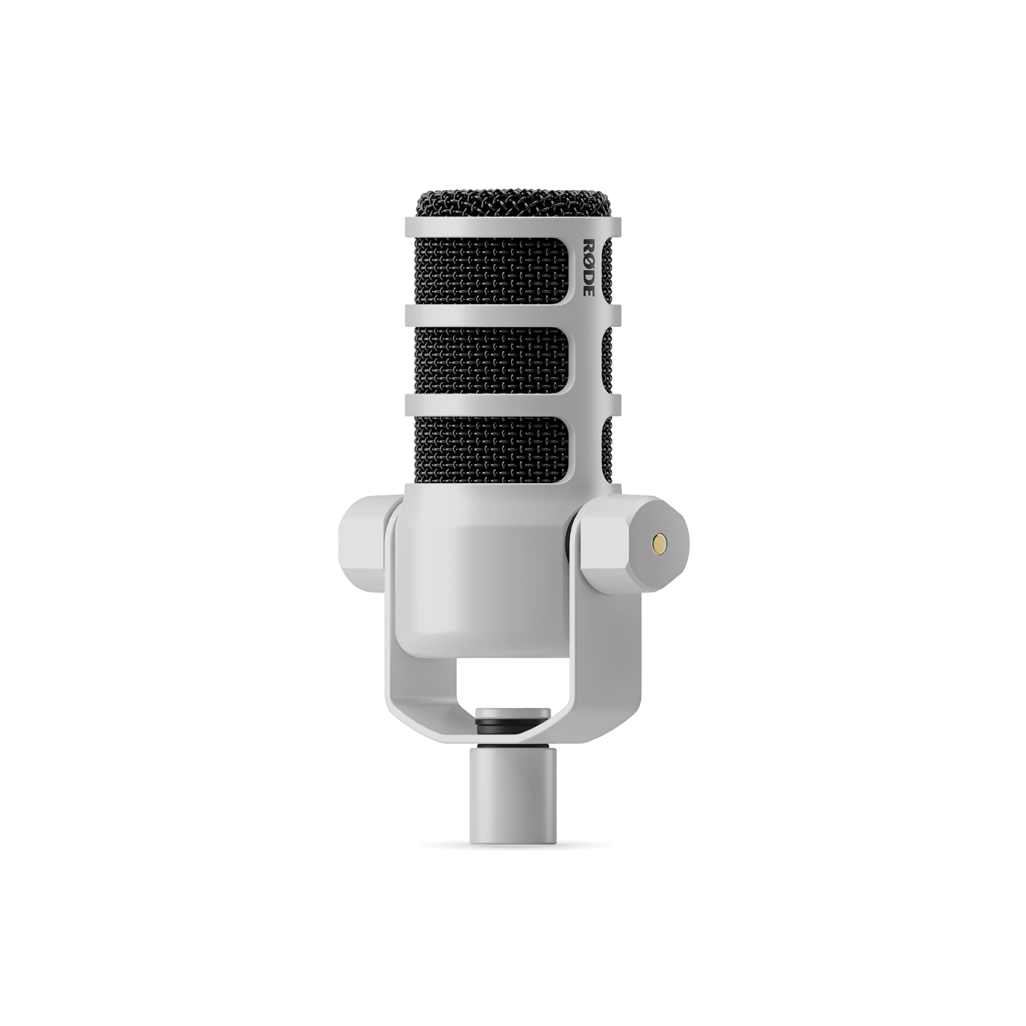Rode PodMic XLR Dynamic Podcasting Microphone White - ميكروفون احترافي أبيض