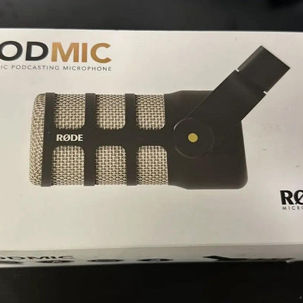 Rode PodMic XLR Dynamic Podcasting Microphone - ميكروفون احترافي - PC BUILDER QATAR - Best PC Gaming Store in Qatar 