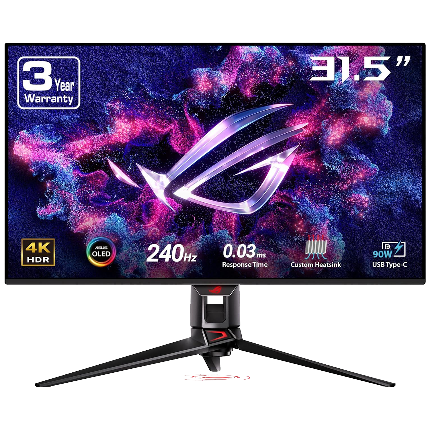 ASUS ROG Swift OLED PG32UCDM3 Gen3 Monitor, 32