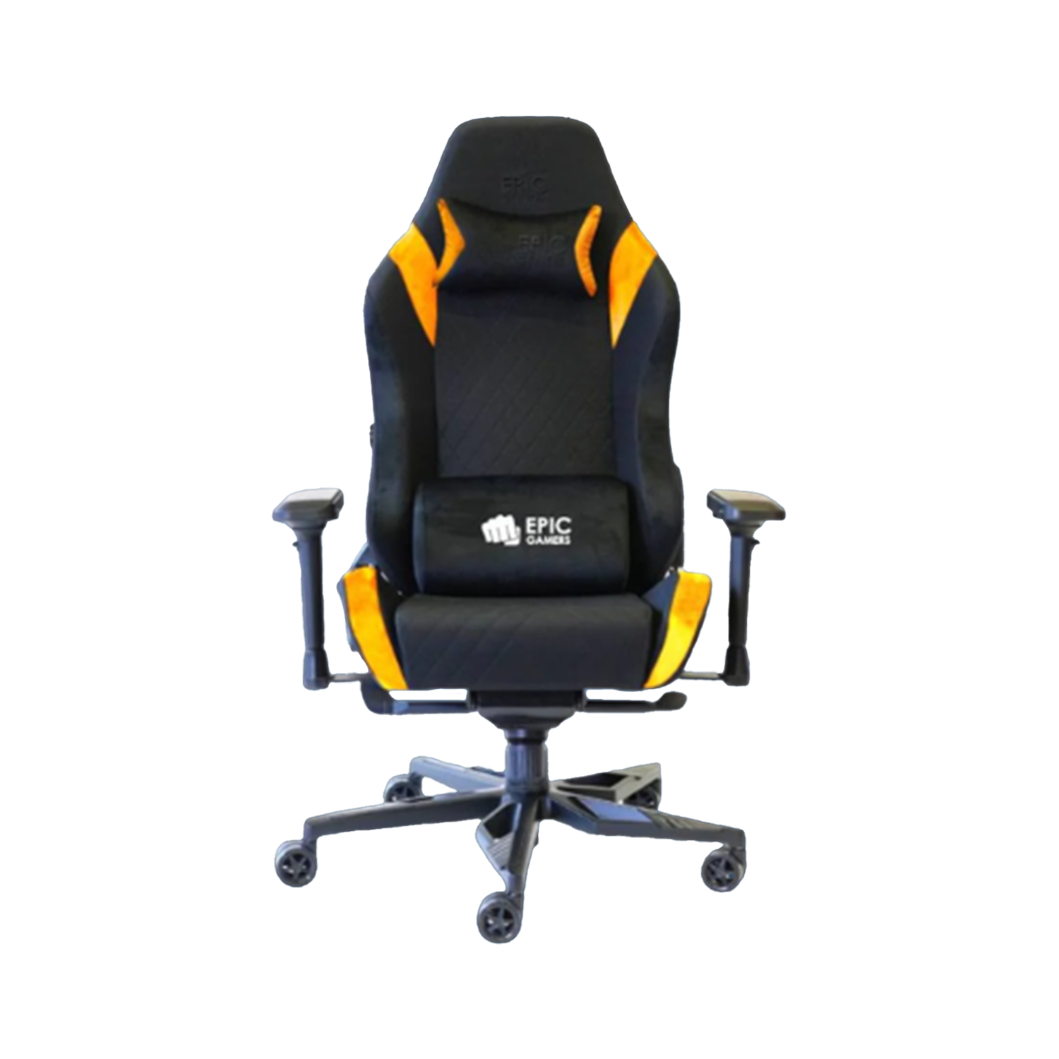 Epic Gamers Flex Gaming Chair ZN-01 – Black/Orange - كرسي قيمنق