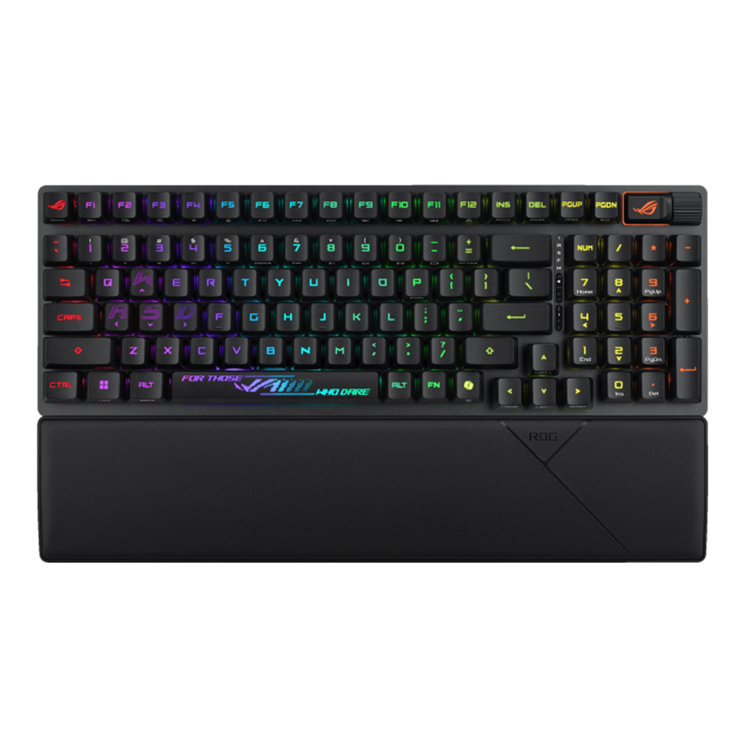 ASUS X902 SCOPE II 96 RX WIRELESS GAMING KEYBOARD SWITCHES/ARABIC /ABS KEYACAPS Black - كيبورد احترايفي