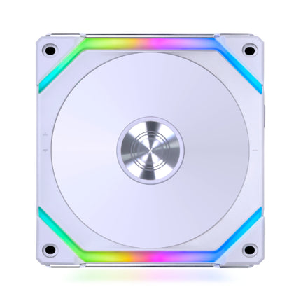 Lian Li UNI SL120 V2 Triple RGB 120 MM Fan مع وحدة تحكم - أسود - مروحة تبريد