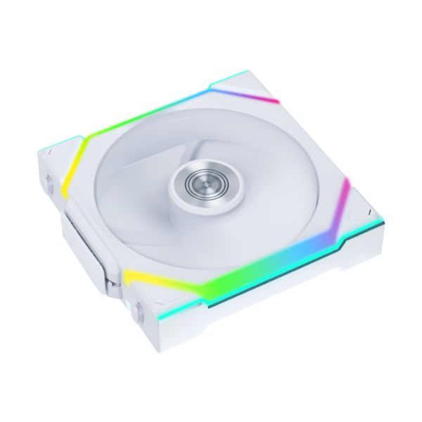Lian Li UNI FAN SL Wireless 120mm – White (Single Pack) ARGB PWM PC Fan- مروحة