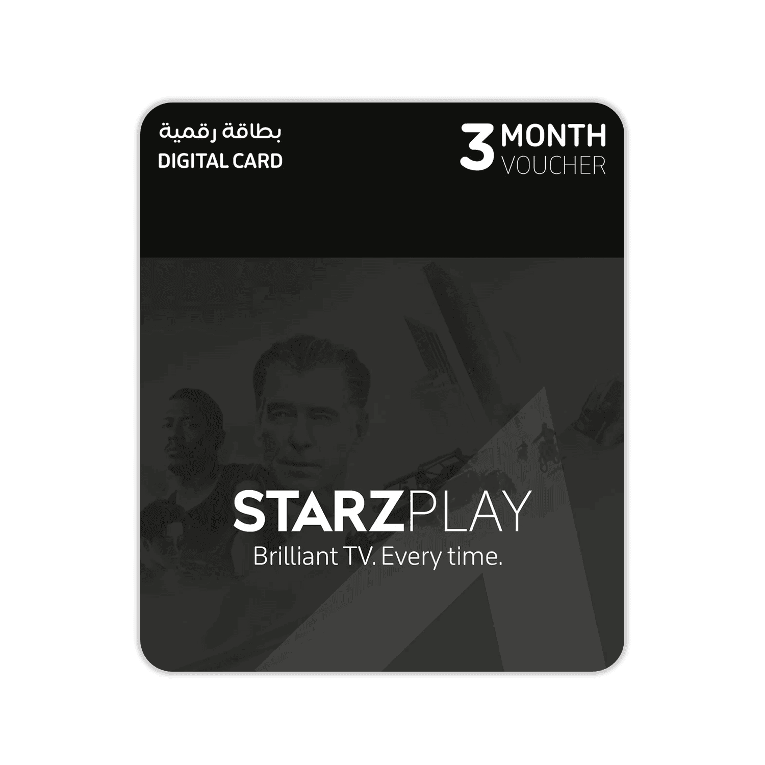 Starz Play 3 Months - بطاقة شحن Starz Play 3 Months - بطاقة شحن