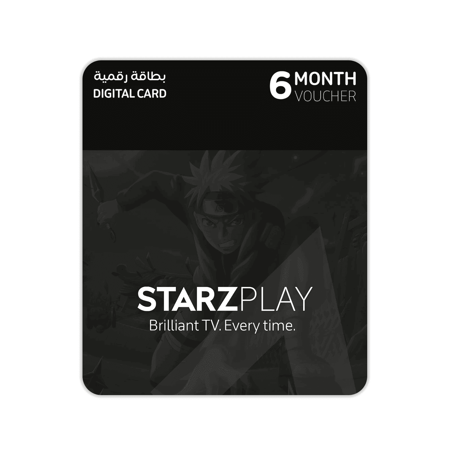 Starz Play 6 Months - بطاقة شحن Starz Play 6 Months - بطاقة شحن