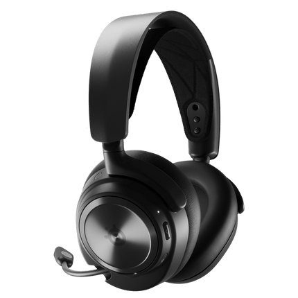 SteelSeries Arctis Nova Pro Wireless Compatible with PS4 / PS5 / PC - Black - سماعة - PC BUILDER QATAR - Best PC Gaming Store in Qatar 