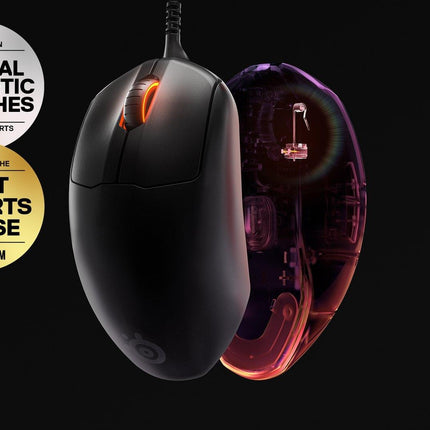 Steelseries Prime+ Precision Esports Mouse with Lift-Off Sensor and OLED Screen - موس