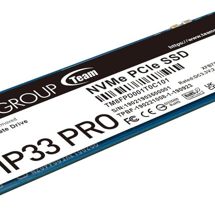 Team Group MP33 PRO M.2 2280 1TB PCIe 3.0 x4 with NVMe 1.3 3D NAND Internal Solid - مساحة تخزين - PC BUILDER QATAR - Best PC Gaming Store in Qatar 