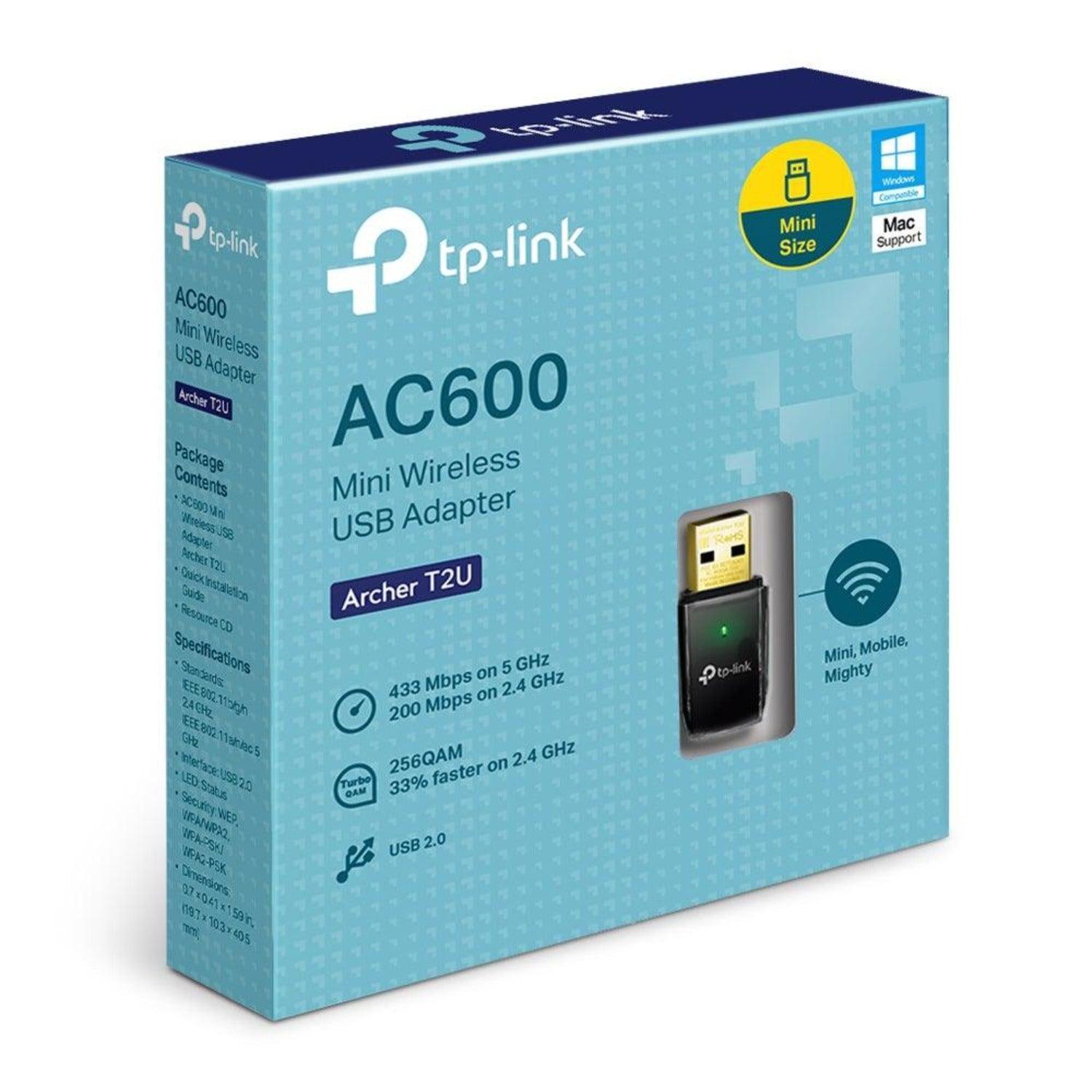 Tp link AC600 Wireless Dual Band USB WIFI Adapter - لاقط واي فاي Tp link AC600 Wireless Dual Band USB WIFI Adapter - لاقط واي فاي