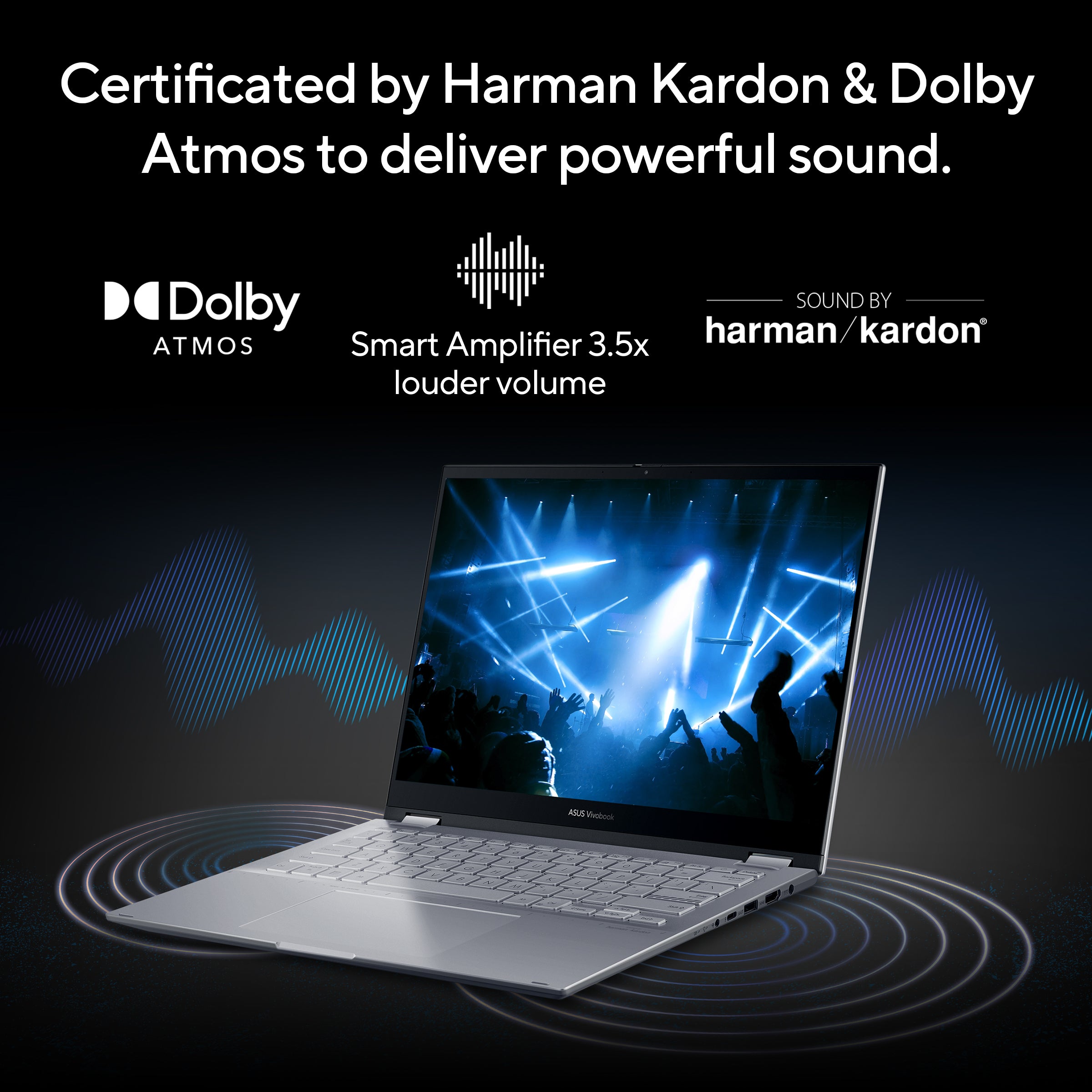 Asus Vivobook S14 Flip Laptop TP3402VA-LZ669W, 14.0-inch, i5-13420H UHD Graphics, 16GB Ram, 512GB SSD, Silver - لابتوب