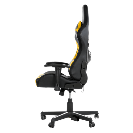 Twisted Minds 5 in 1 Gaming Chair - Black/Yellow - كرسي - PC BUILDER QATAR - Best PC Gaming Store in Qatar 