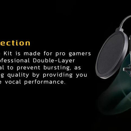 Twisted Minds W104 Professional Streaming All in one Gaming Microphone and Mixer – Black - PC BUILDER QATAR - Best PC Gaming Store in Qatar 