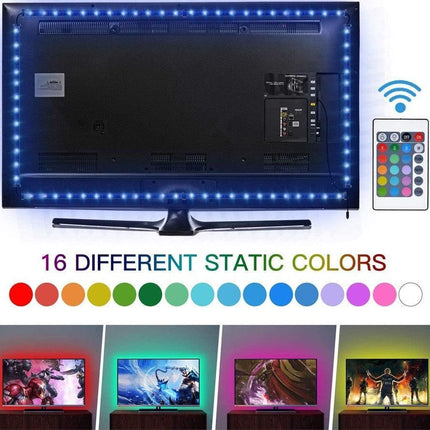 Twisted Minds Gaming Table/Monitor/Tv RGB LED Strip WIFI -2M - RGB إضاءة