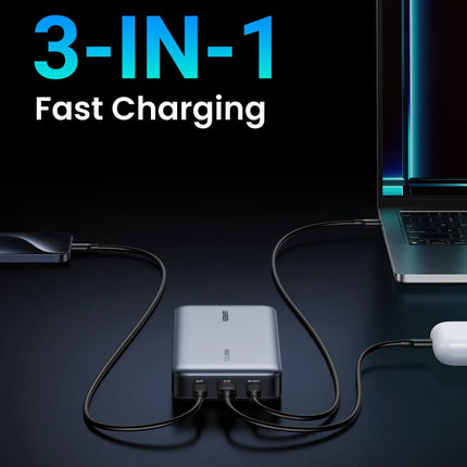 UGREEN 145W 25000mAh 3 Ports Two-way Fast  Charging Power Bank - باور بانك