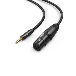 Ugreen 3.5mm Male To XLR Female Cable - 2m -كيبل