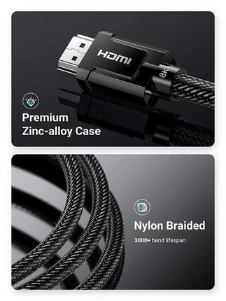 UGREEN 8K HDMI Male To Male Cable - 1.5m - كيبل اتش دي ام اي